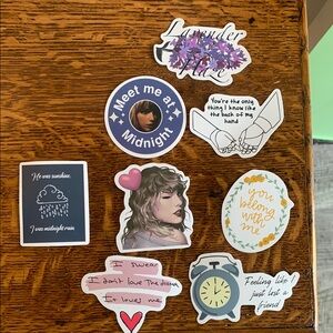 Taylor Swift Stickers Set